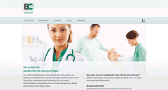 Desktop Screenshot of bc-medical.at