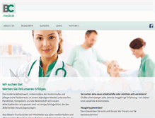 Tablet Screenshot of bc-medical.at